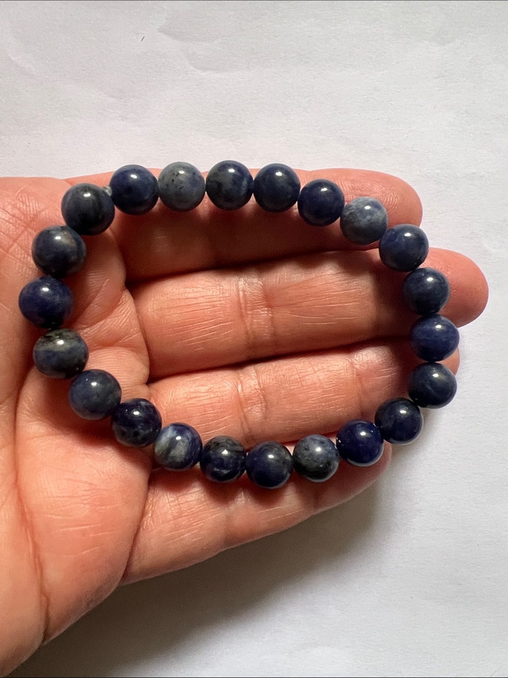 Blue Sodalite Stretch Bracelet